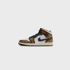 Sneakers * | Air Jordan 1 Mid Se (Black/Taxi-White-Sail)