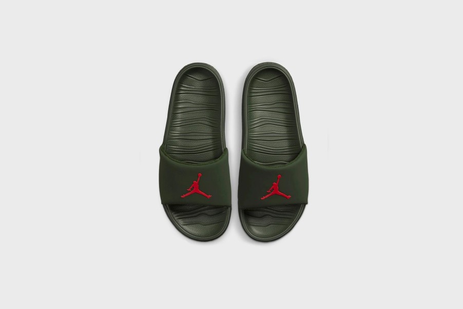 Sneakers * | Jordan Breaker Slide Bbbs (Carbon Green/University Red)