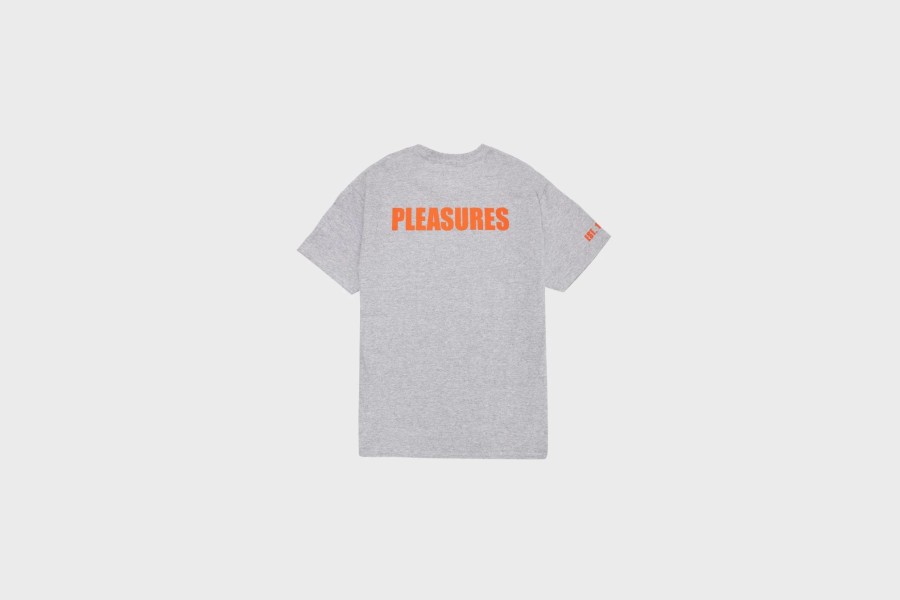 Apparel * | Pleasures Art News T-Shirt (Grey)