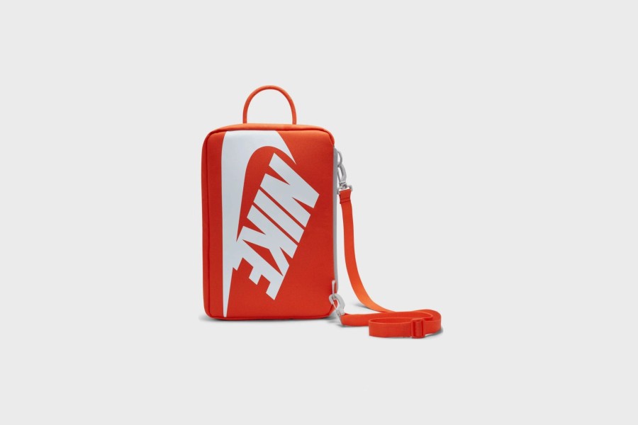 Accessories * | Nike Shoe Box Bag (Orange/Light Smoke Grey-White)