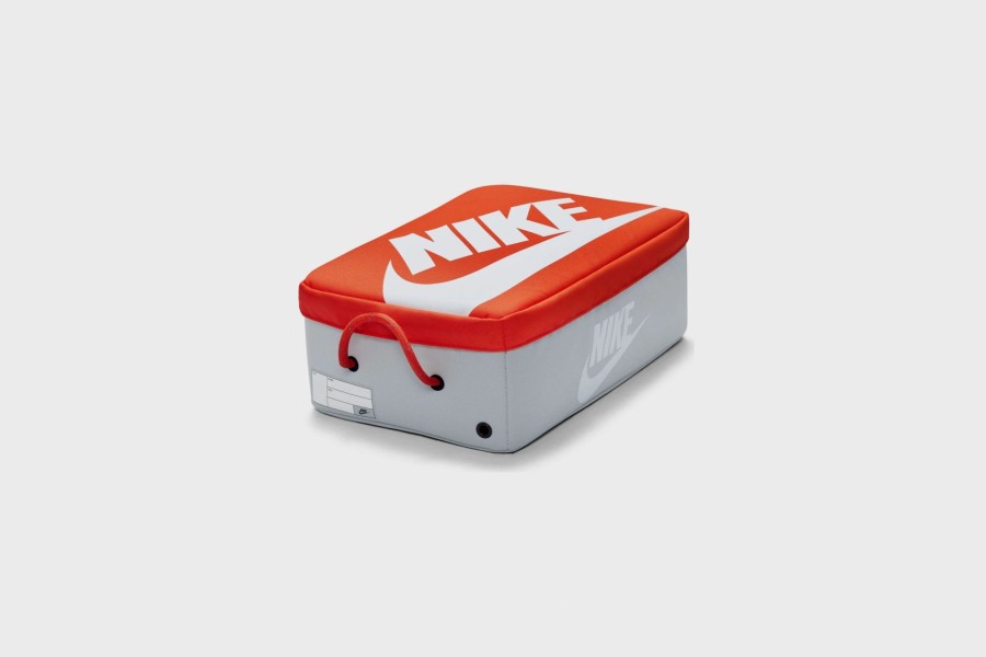 Accessories * | Nike Shoe Box Bag (Orange/Light Smoke Grey-White)