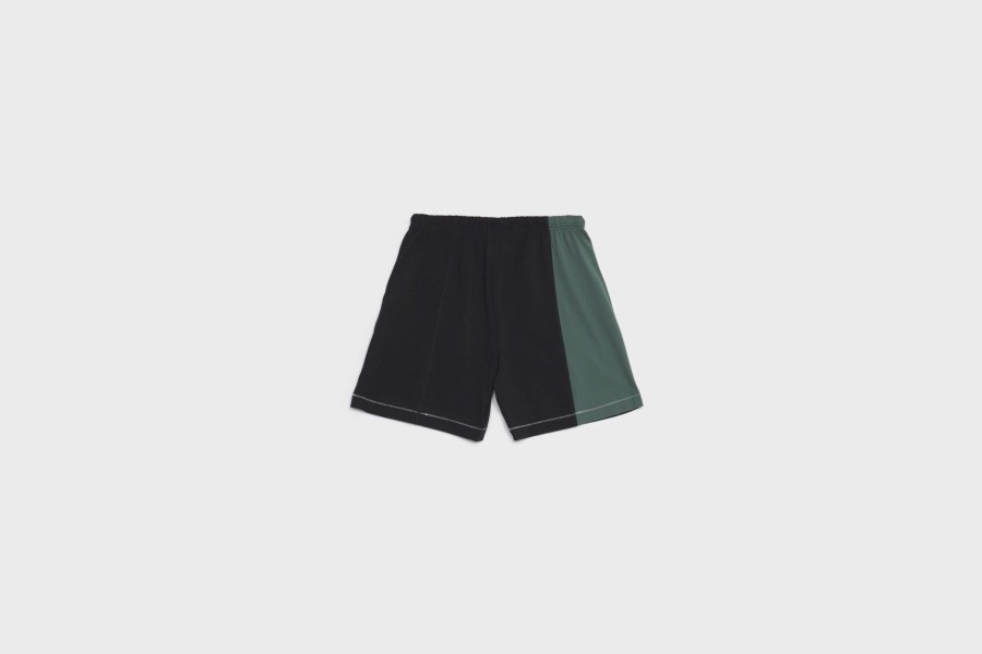 Apparel * | Jungles Television Split Short (Black/Green)