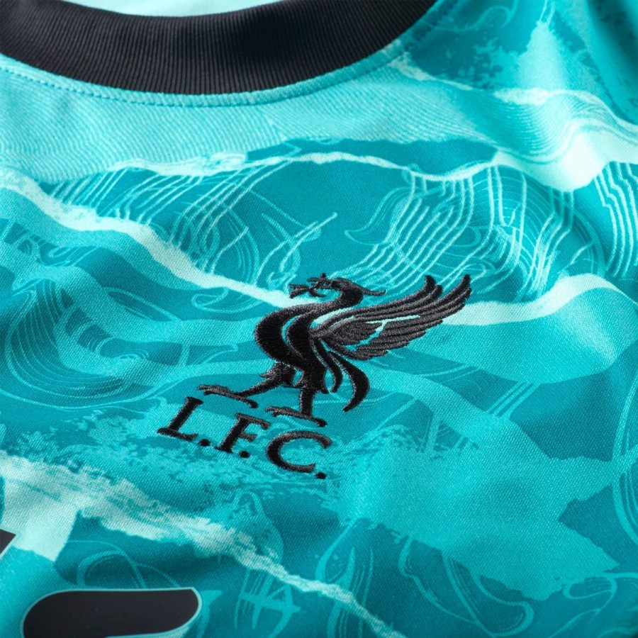 Apparel * | Nike Liverpool Fc 2020/21 Stadium Away Jersey (Hyper Turquoise/Black)