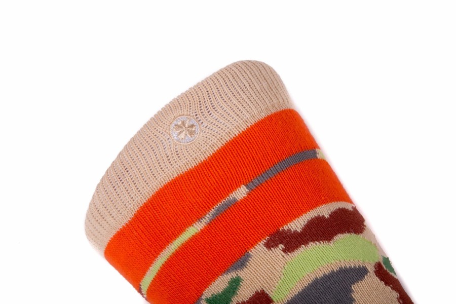 Accessories * | Arkansocks Duck Camp (Tan/Orange)