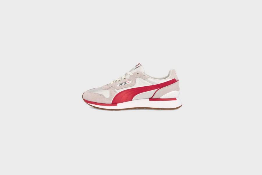 Sneakers * | Puma Space Lab (Vaporous Gray-H/R Red-White)