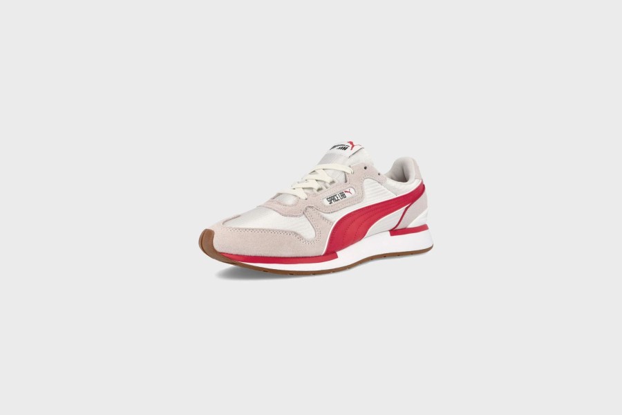 Sneakers * | Puma Space Lab (Vaporous Gray-H/R Red-White)