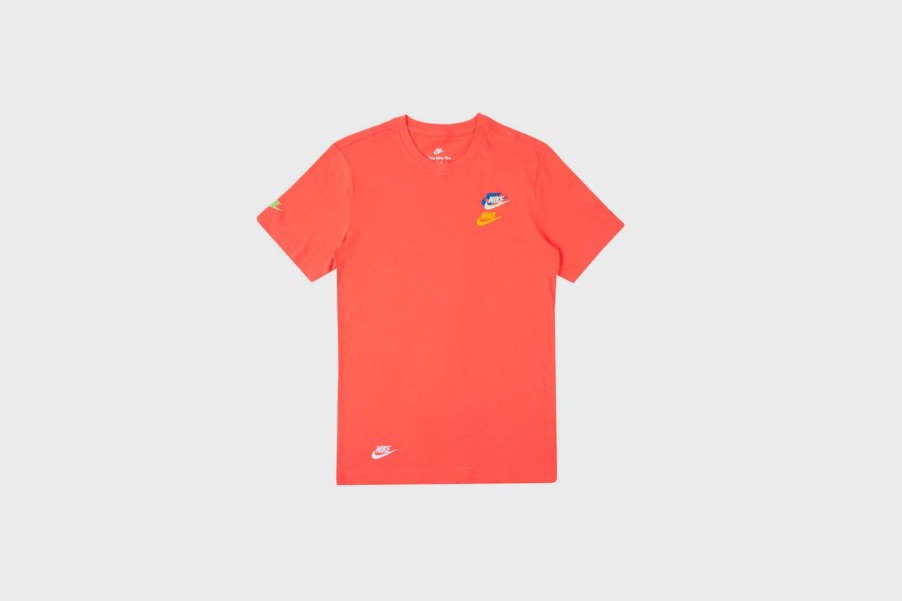 Apparel * | Nike Sportswear Embroidered T-Shirt (Fuschia)