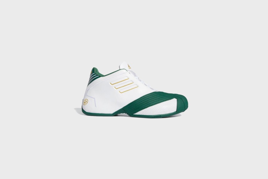 Sneakers * | Adidas Tmac 1 (White/Gold/Dark Green)