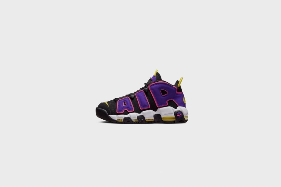 Sneakers * | Nike Air More Uptempo '96 (Black/Multi-Color-Court Purple)