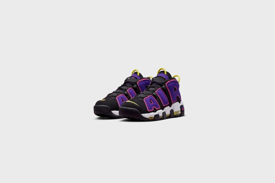 Sneakers * | Nike Air More Uptempo '96 (Black/Multi-Color-Court Purple)