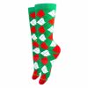 Accessories * | Arkansocks Argyle State Of Mind (Green/Red-White)