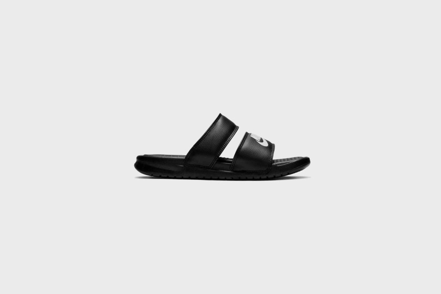 Sneakers * | Nike Wmns Benassi Duo Ultra Slide (Black/White)