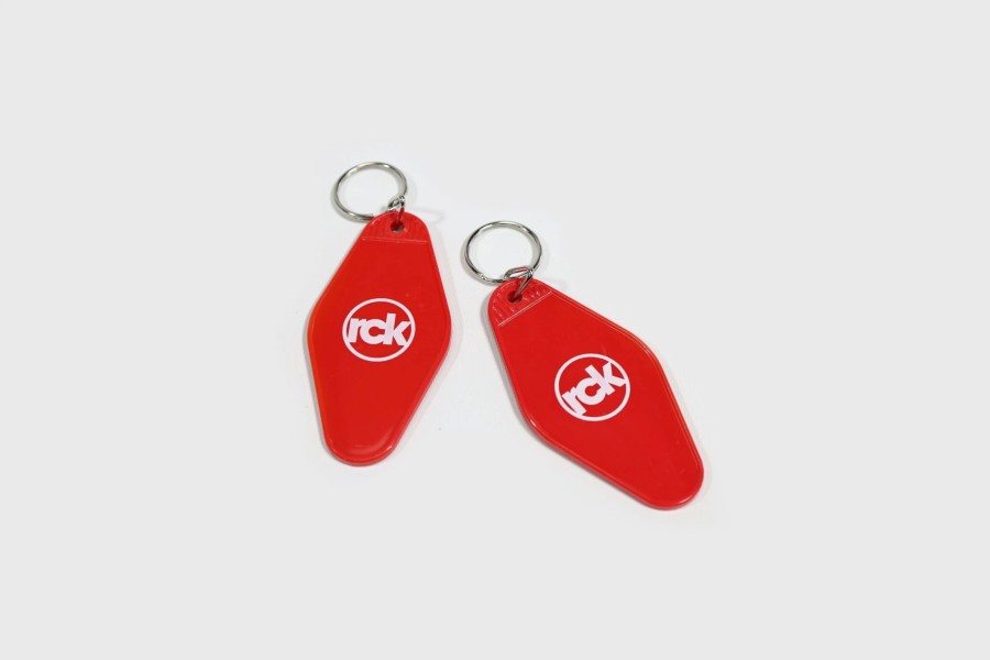 Accessories * | Rock City Kicks Rck Hotel Key Chains