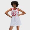 Wmns + Kids * | Wmns Jordan Heritage Dress (White/Red)