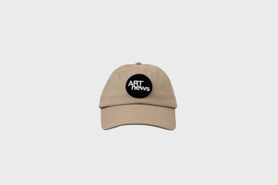 Headwear * | Pleasures Art News Cap (Tan)