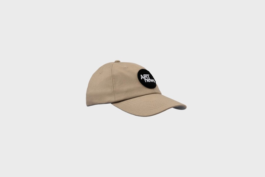 Headwear * | Pleasures Art News Cap (Tan)