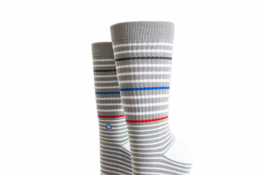 Accessories * | Arkansocks The Phillip (Grey/Red-Blue/White)