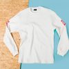 Apparel * | Born X Raised Long Sleeve Crew Neck Tee (Cream)