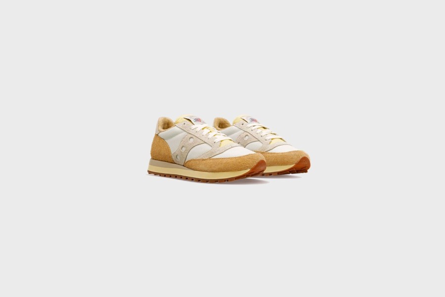 Sneakers * | Saucony Jazz 81 (White/Beige)