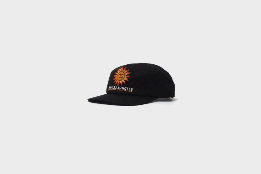 Headwear * | Jungles Smoking Sun Cap (Black)