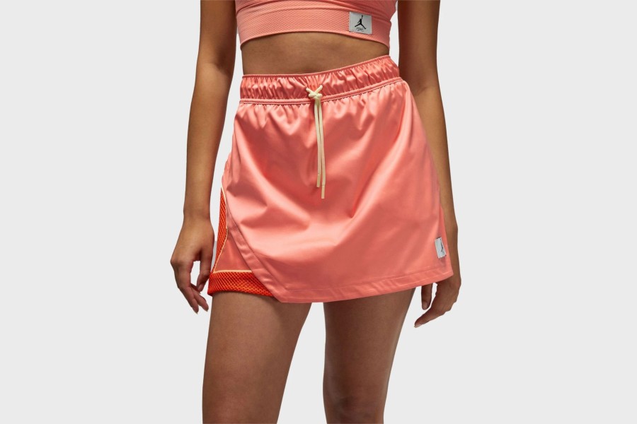 Wmns + Kids * | Wmns Jordan Essentials Skirt (Peach)