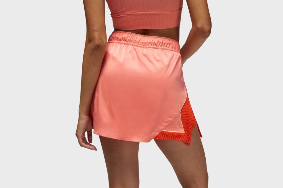 Wmns + Kids * | Wmns Jordan Essentials Skirt (Peach)