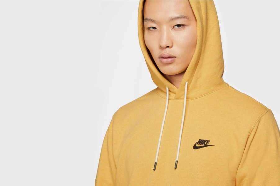 Apparel * | Nike Sportswear Pullover Hoodie (Yellow)