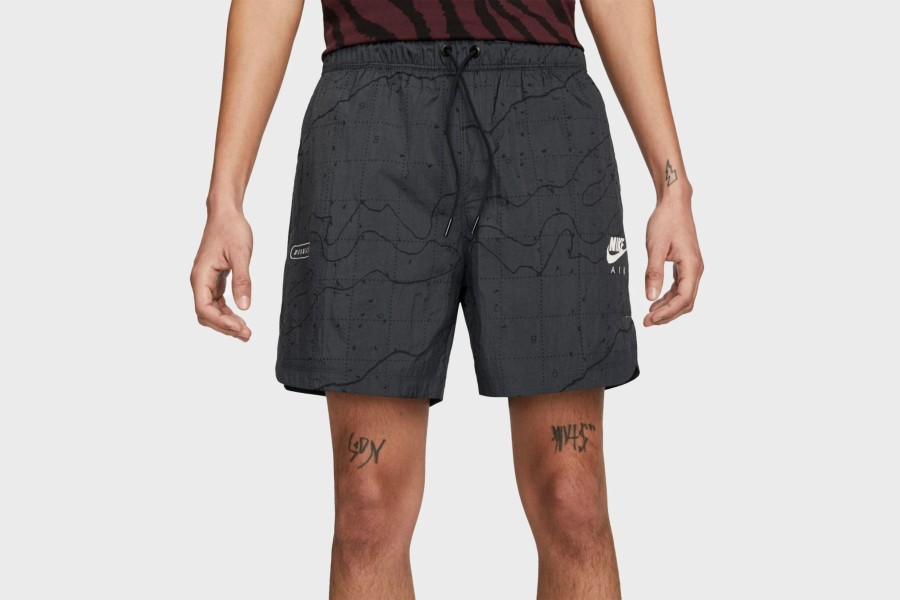 Apparel * | Nike Air Men'S Lined Woven Shorts (Black)