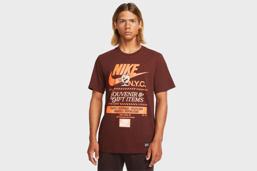 Apparel * | Nike Sportswear Nyc T-Shirt (Bronze Eclipse)