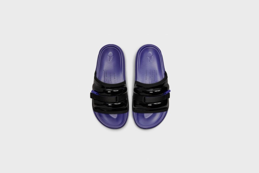 Sneakers * | Jordan Super Play Slide (Black/White-Dark Concord)