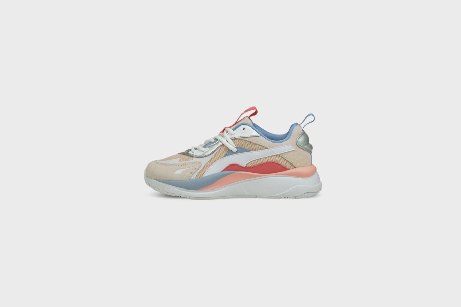 Sneakers * | Wmns Puma Rs-Curve Aura Wn'S (Shift Sand-Eggnog-Puma Silver)