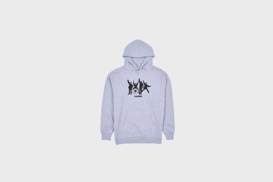 Apparel * | Pleasures Anguish Hoodie (Grey)