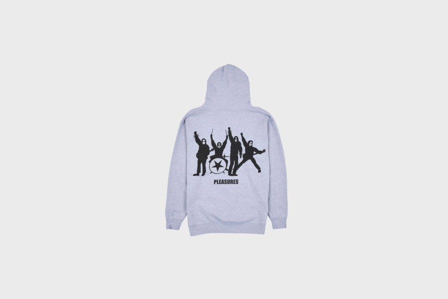 Apparel * | Pleasures Anguish Hoodie (Grey)