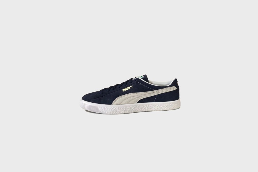 Sneakers * | Puma Suede Vtg (Peacoat-Puma White)